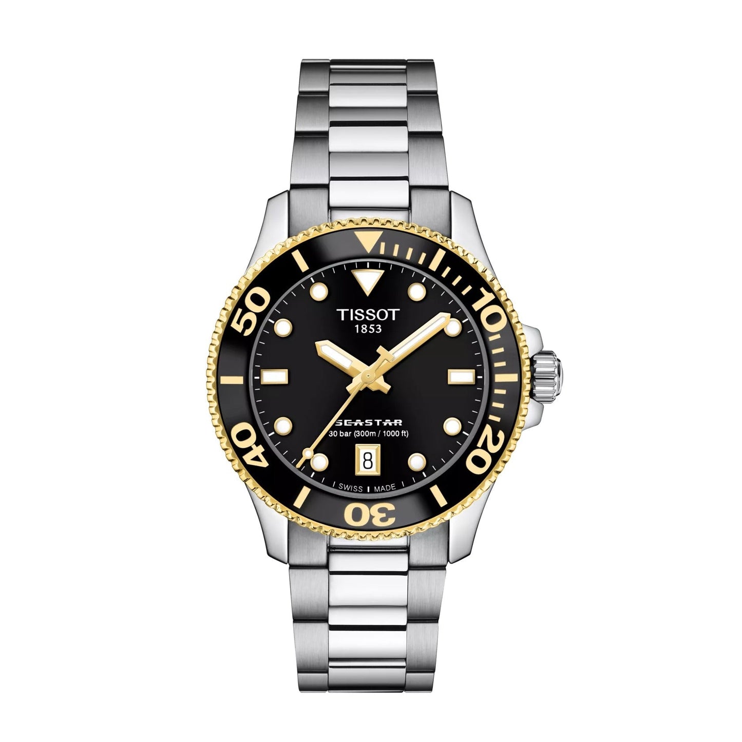 Tissot Seastar 1000 de hombre correa de metal – T120.210.21.051.00