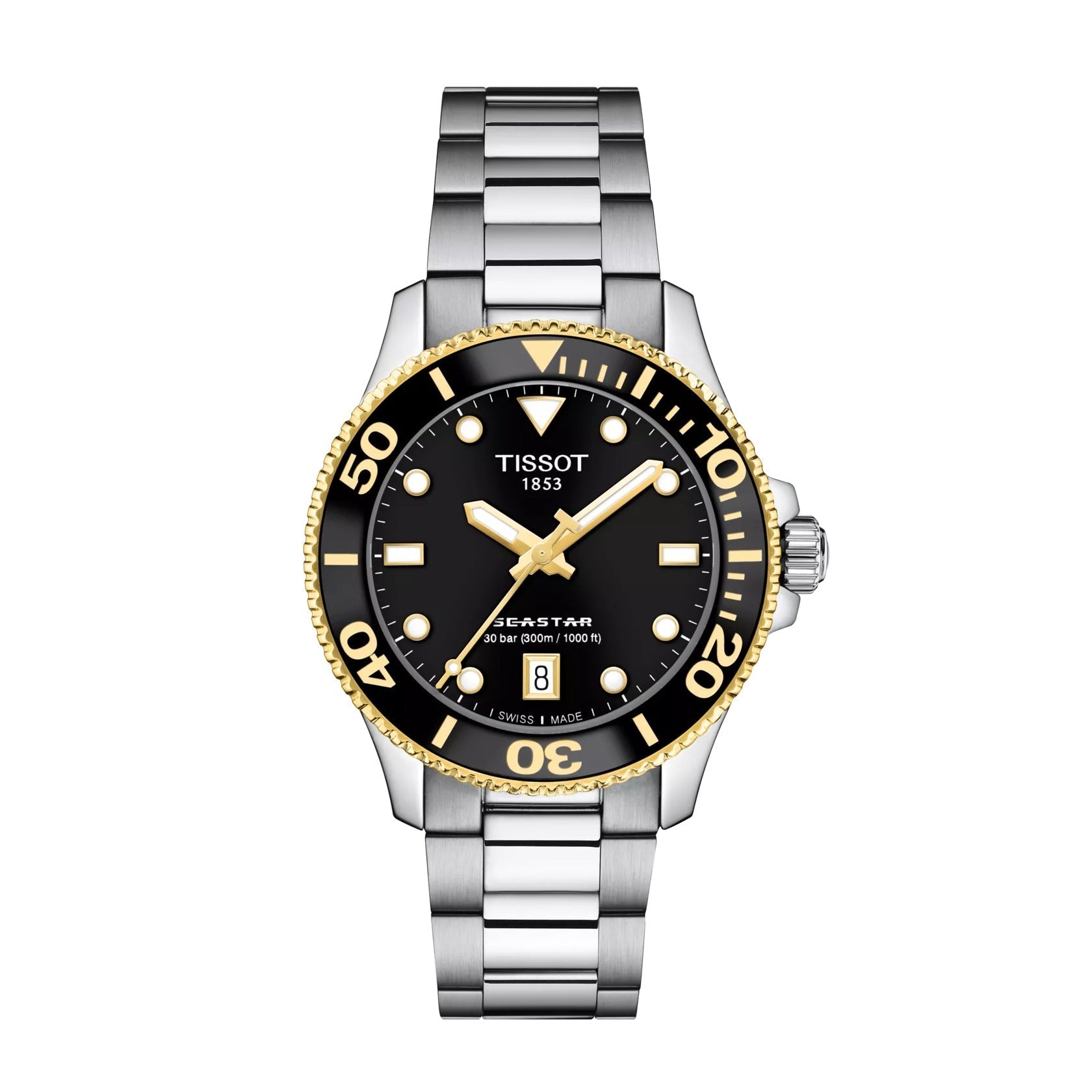 Tissot Seastar 1000 de hombre correa de metal – T120.210.21.051.00