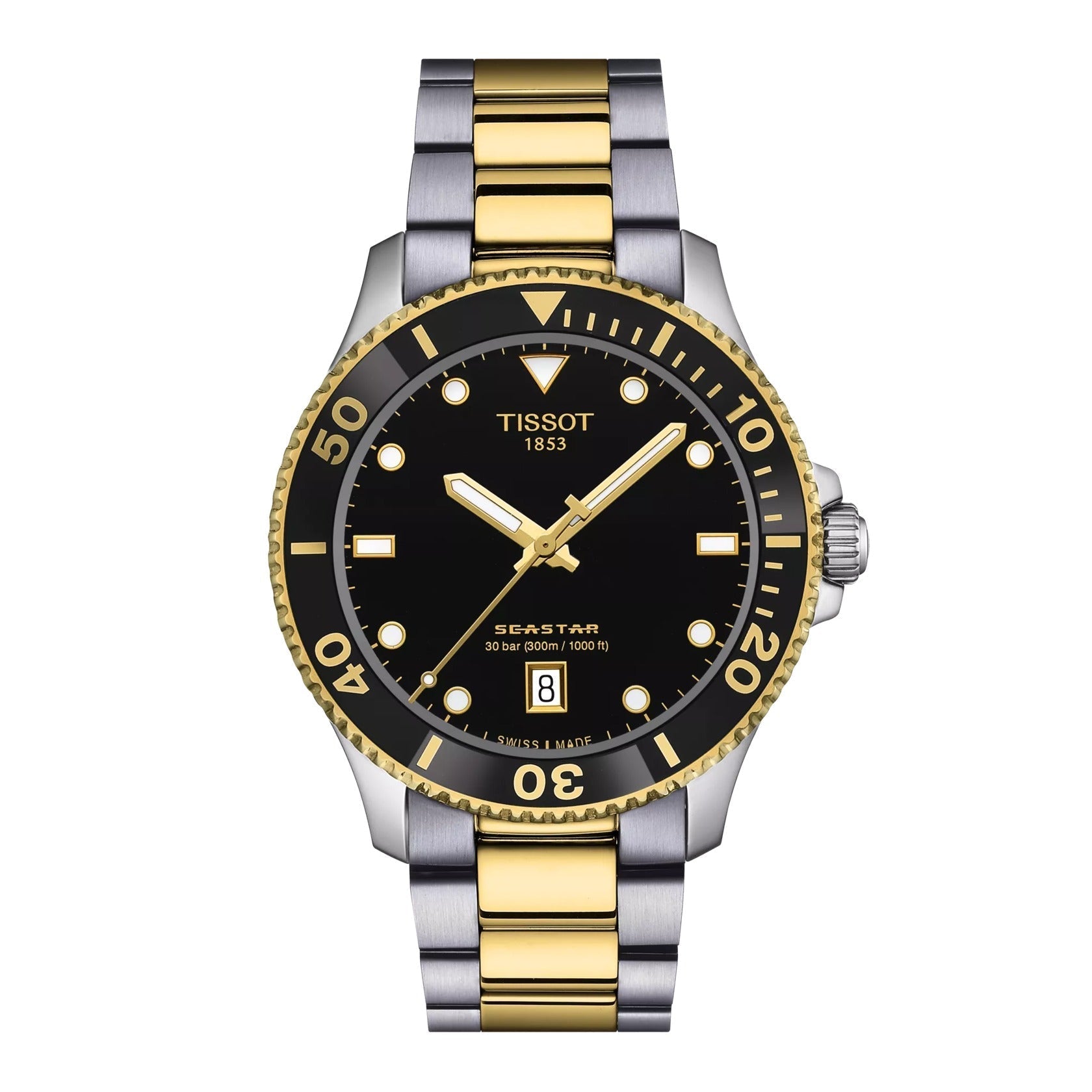Tissot Seastar 1000 de hombre correa de metal – T120.410.22.051.00
