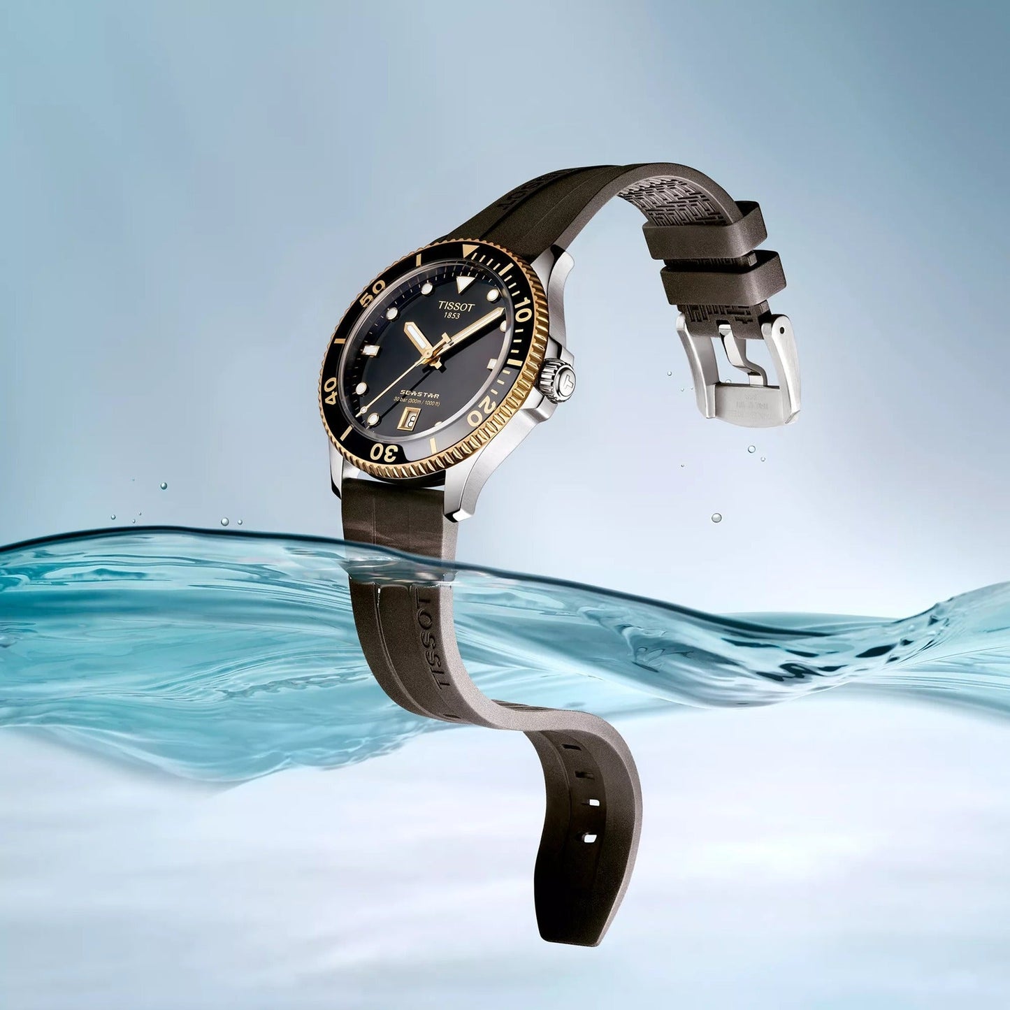 Tissot Seastar 1000 de hombre correa de silicona – T120.410.27.051.00