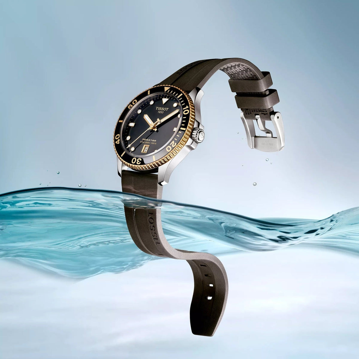 Tissot Seastar 1000 de hombre correa de silicona – T120.410.27.051.00