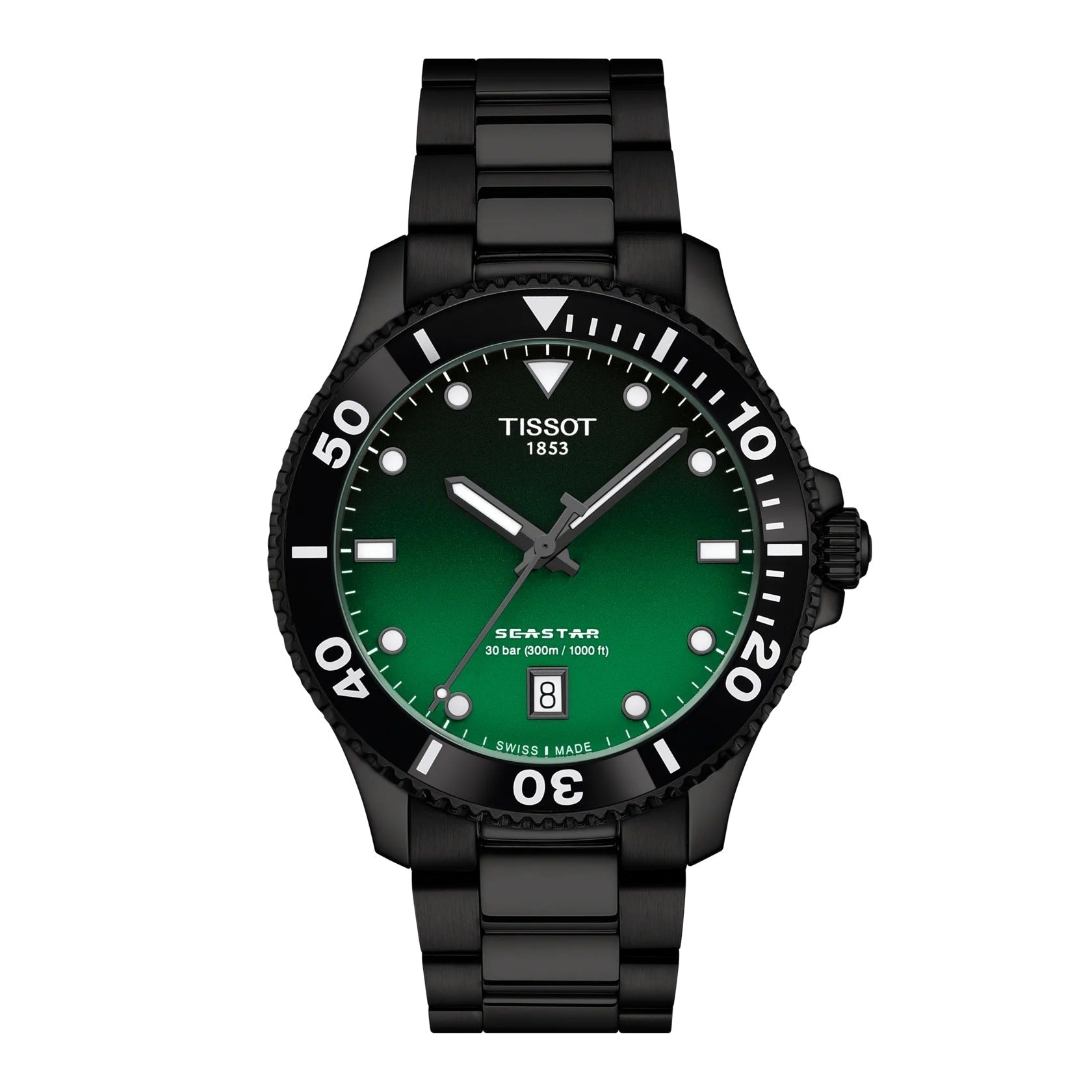 Tissot  Seastar de hombre correa de metal – T120.410.33.091.00
