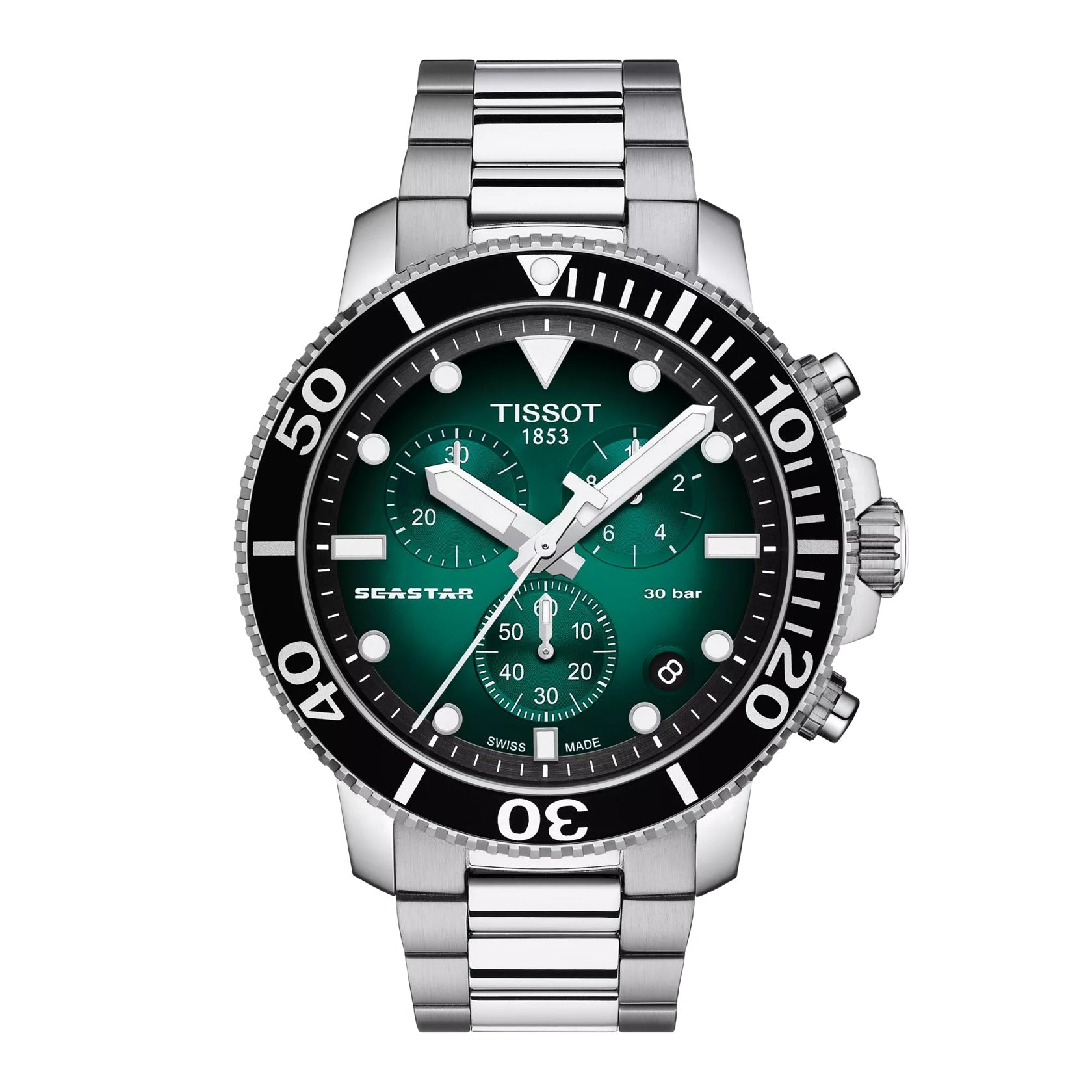 Tissot Seastar de hombre correa de metal – T120.417.11.091.01