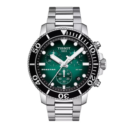 Tissot Seastar de hombre correa de metal – T120.417.11.091.01