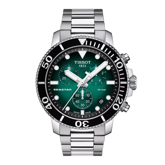 Tissot Seastar de hombre correa de metal – T120.417.11.091.01