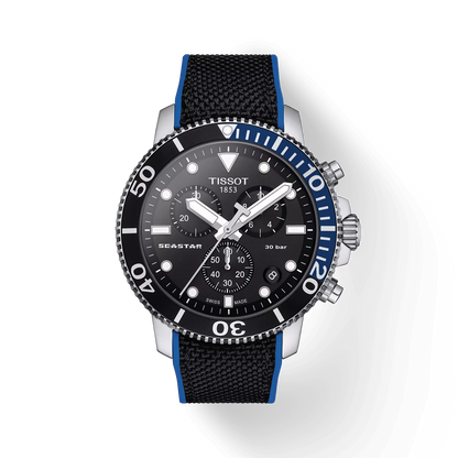 Tissot Seastar de hombre correa de tela – T120.417.17.051.03