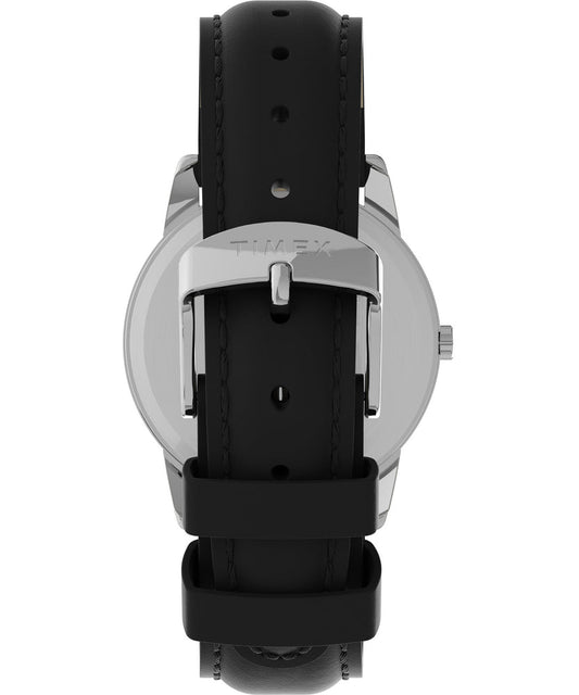 Timex Easy Reader Análogo de caballero corea de Piel 35 mm – T2H281