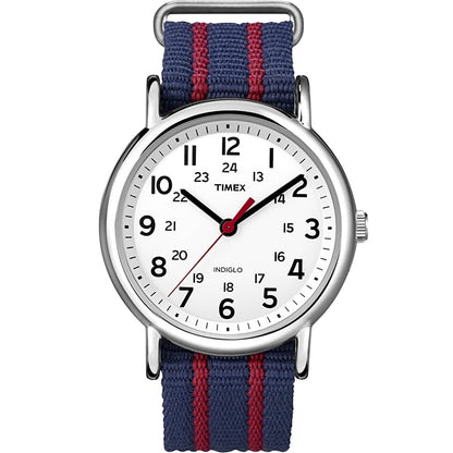 Timex Weekender Análogo para Hombre correa de Tela 38 mm – T2N747