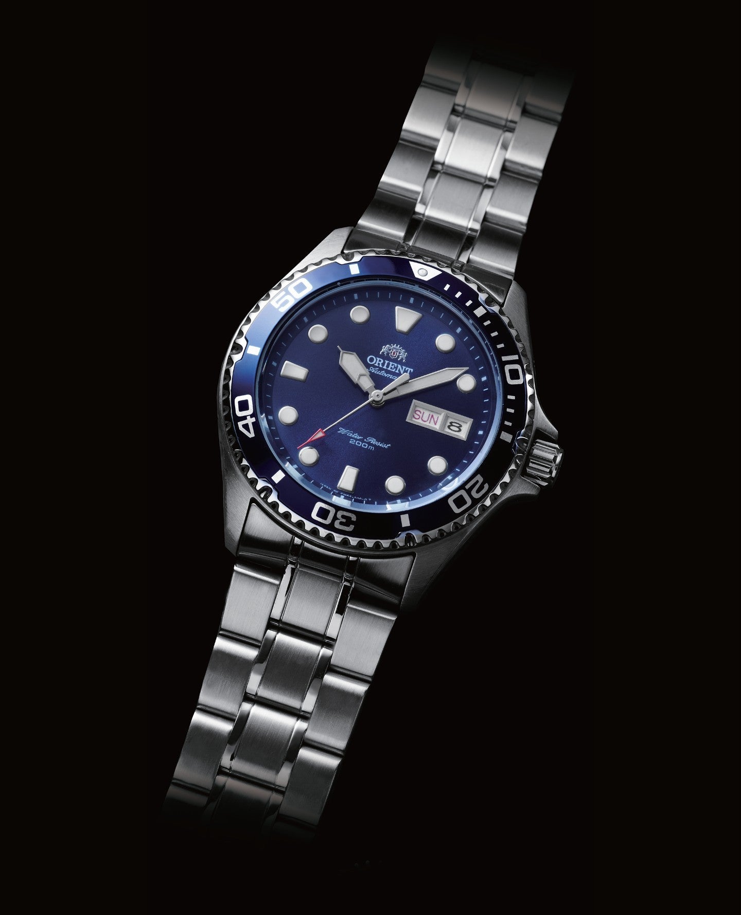 Orient de caballero pulsera de metal – TAA02005D