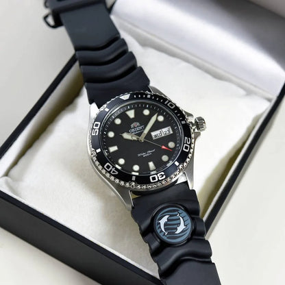 Orient de caballero pulsera de caucho – TAA02007B