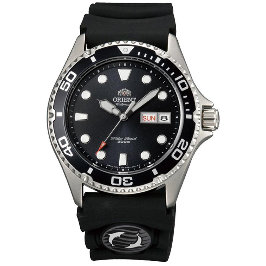 Orient de caballero pulsera de caucho – TAA02007B