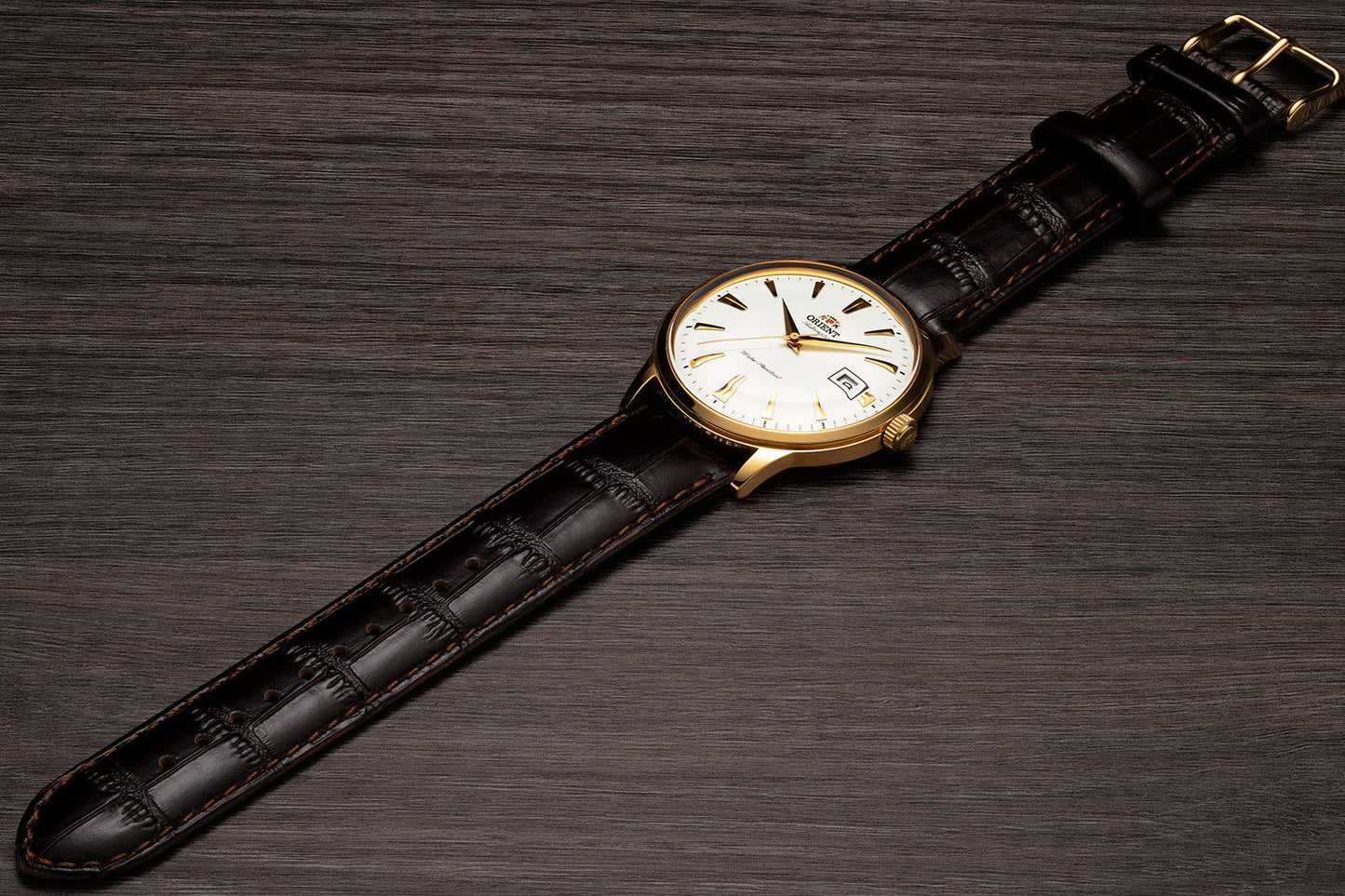 Orient Bambino de hombre pulsera de piel – TAC00003W