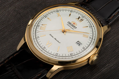 Orient Bambino de caballero pulsera de cuero – TAC00007W