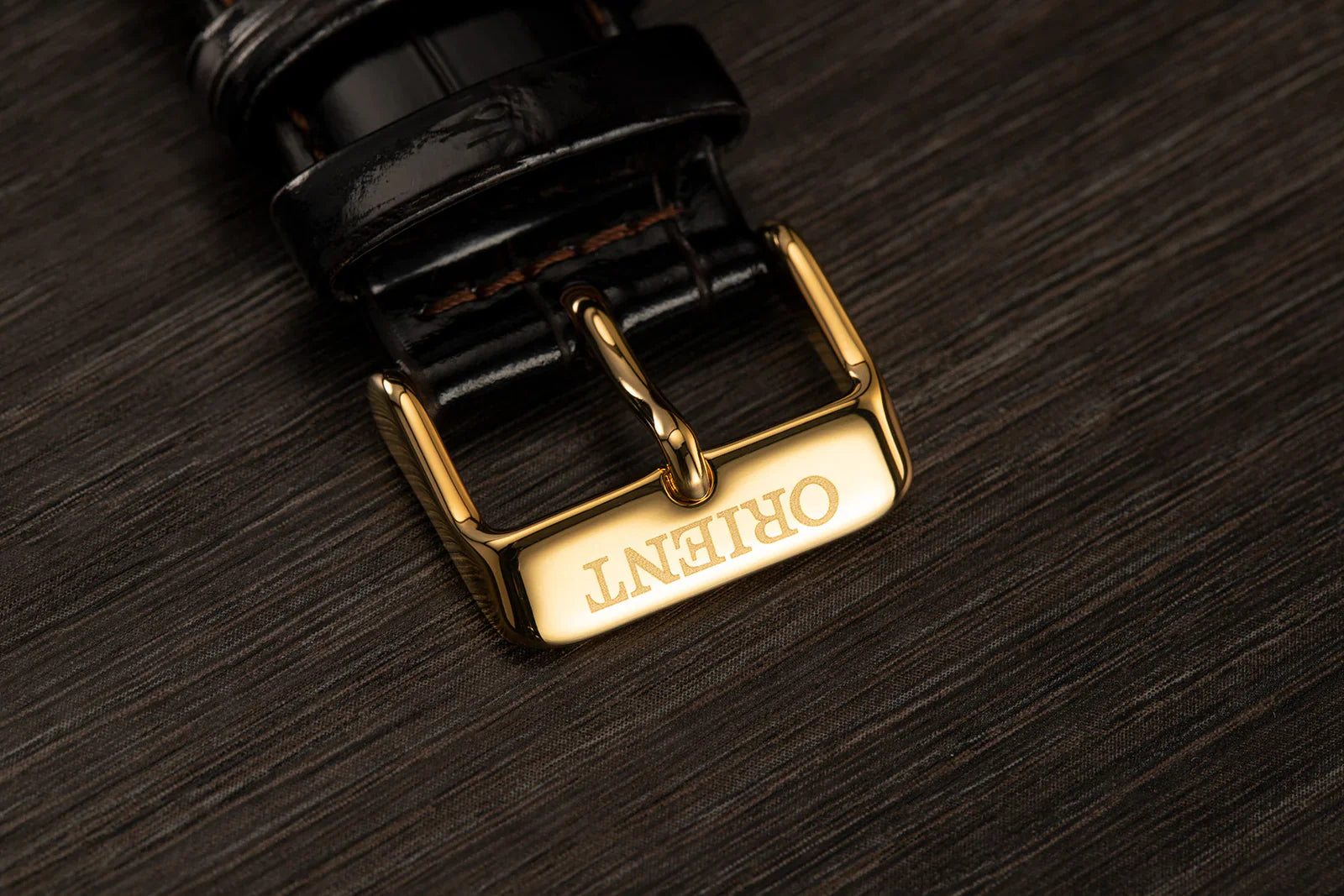 Orient Bambino de caballero pulsera de cuero – TAC00007W