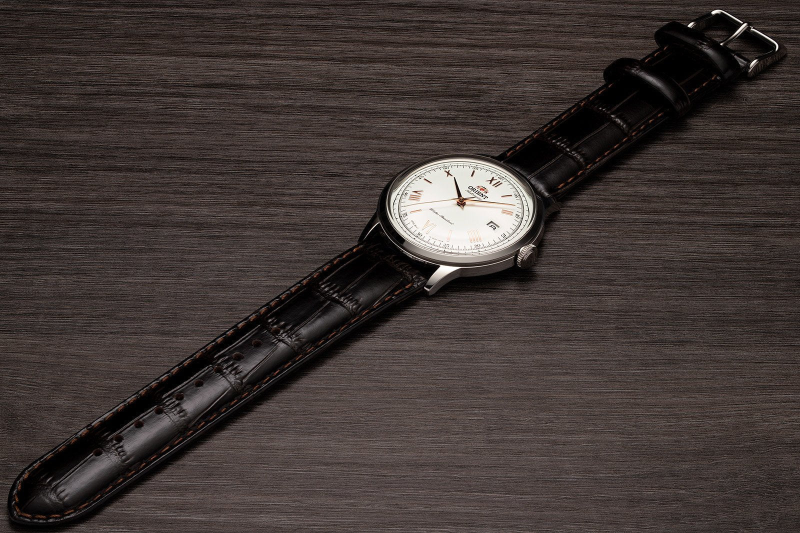 Orient Bambino de hombre correa de piel – TAC00008W