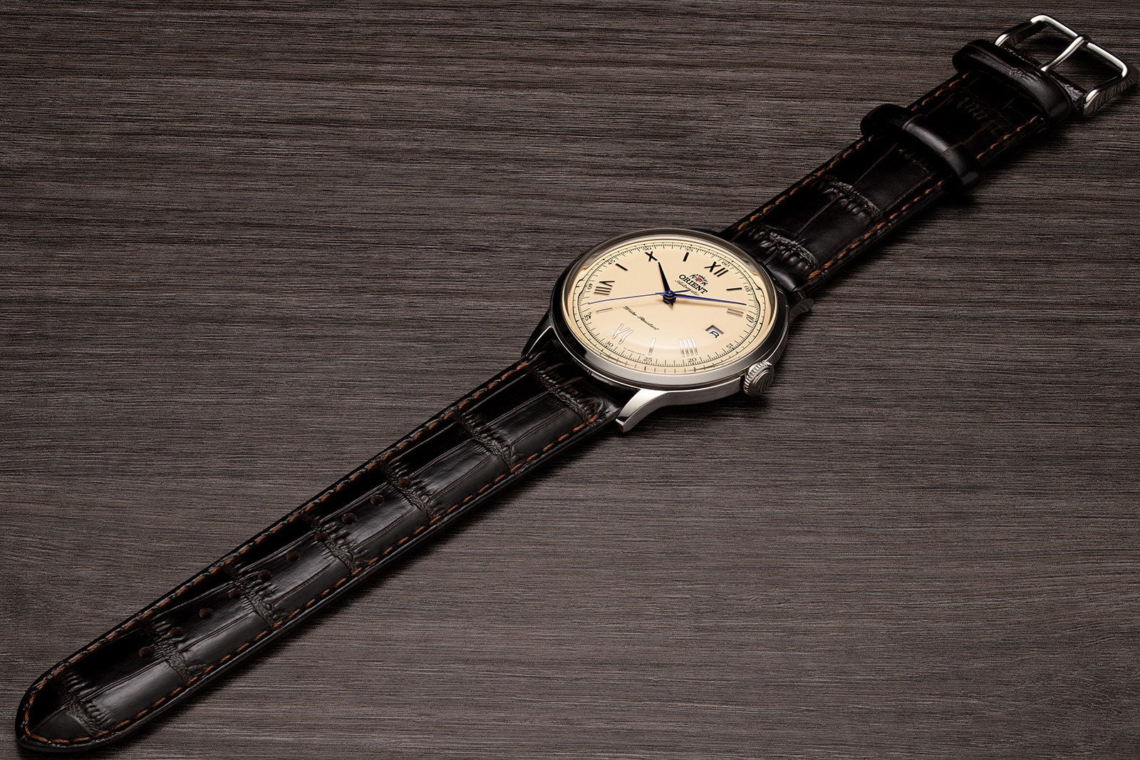 Orient Bambino de hombre correa de piel – TAC00009N