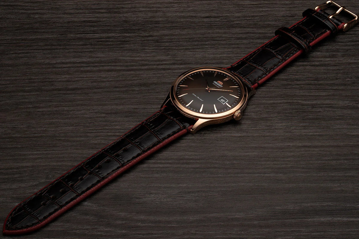 Orient Bambino de hombre pulsera de piel – TAC08001T