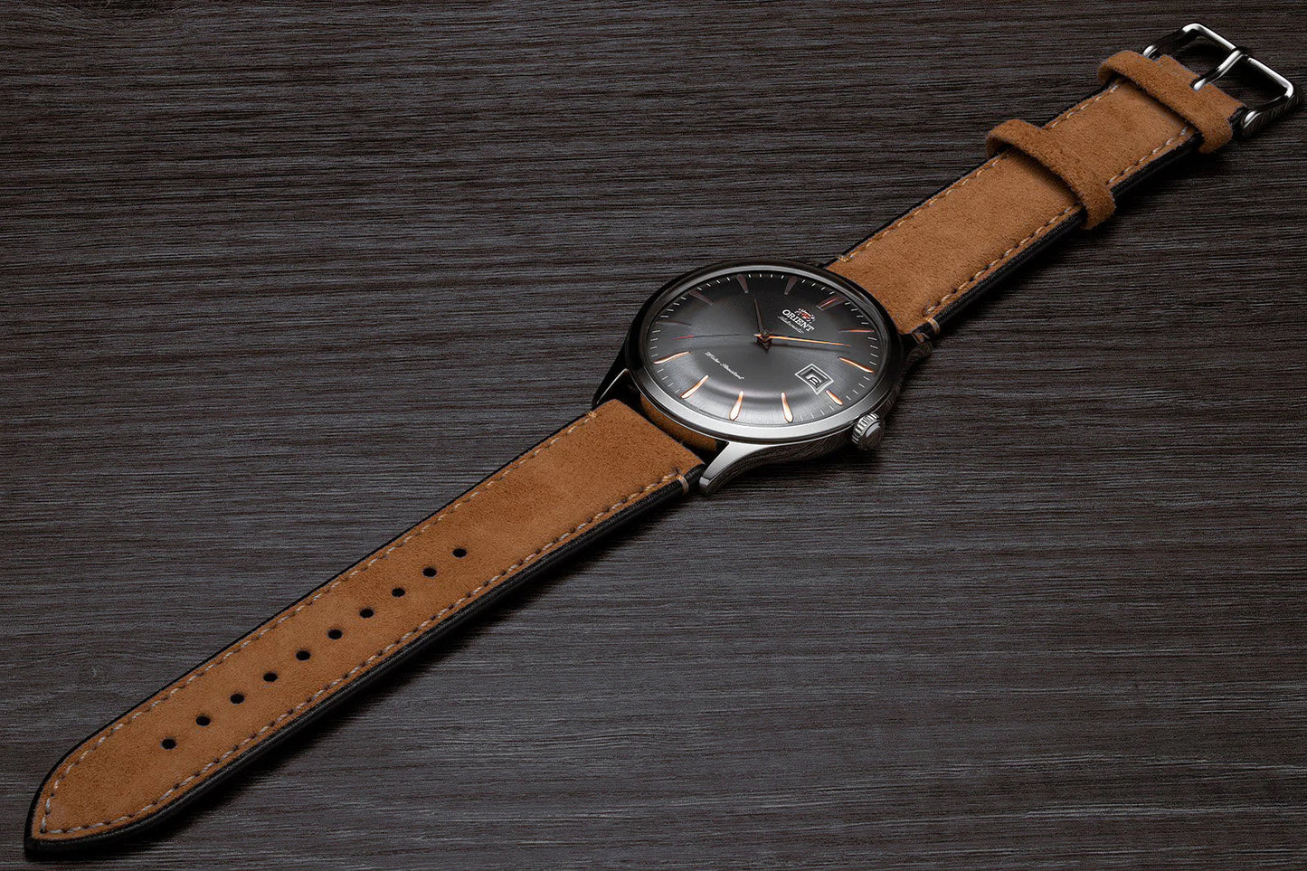Orient Bambino de hombre pulsera de cuero – TAC08003A