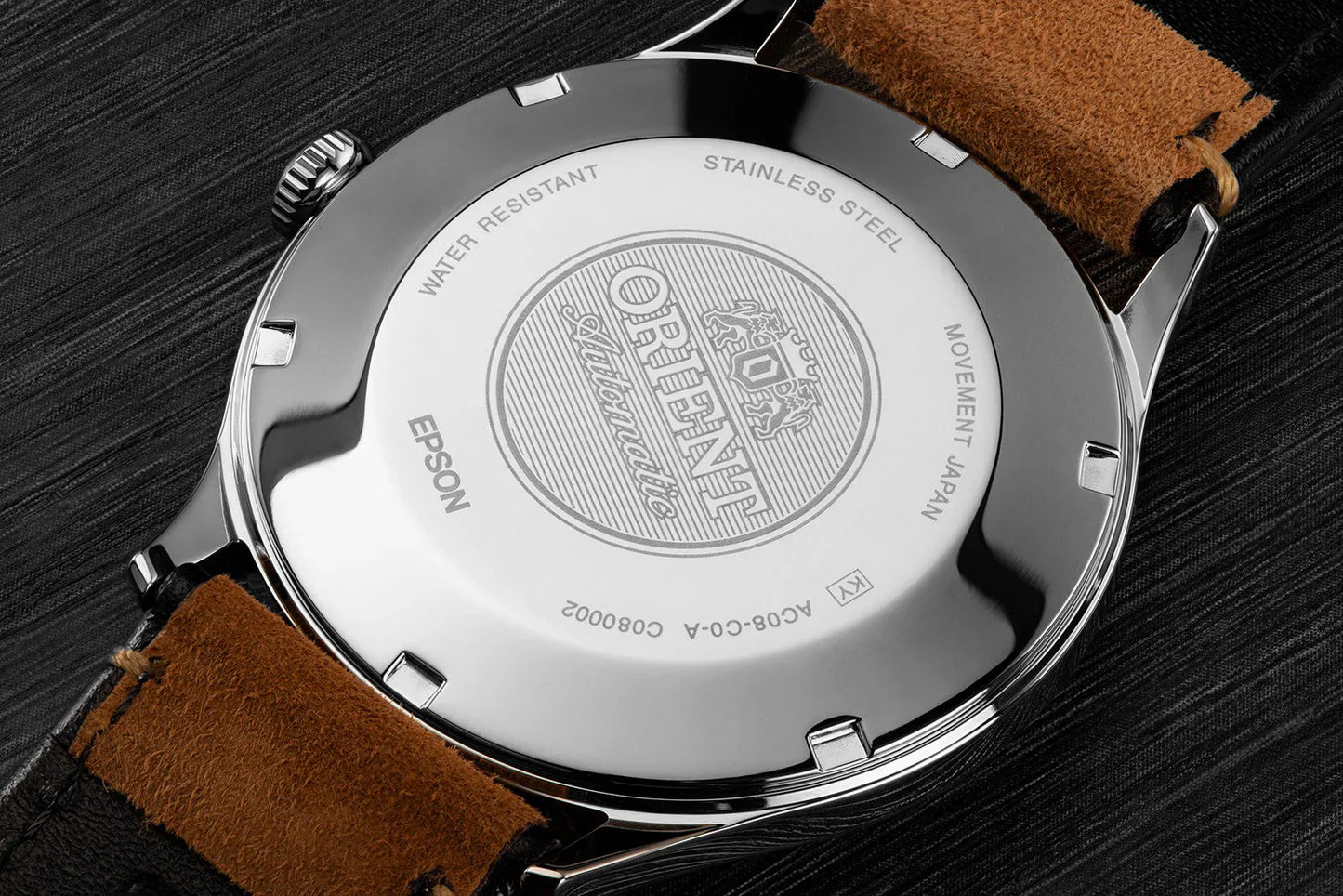 Orient Bambino de hombre pulsera de cuero – TAC08003A