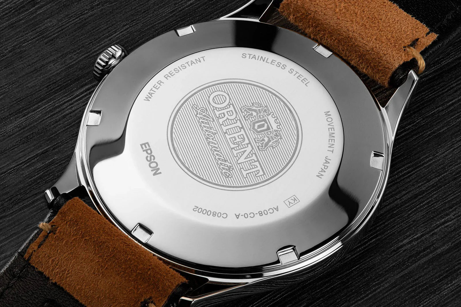 Orient Bambino de hombre pulsera de cuero – TAC08003A
