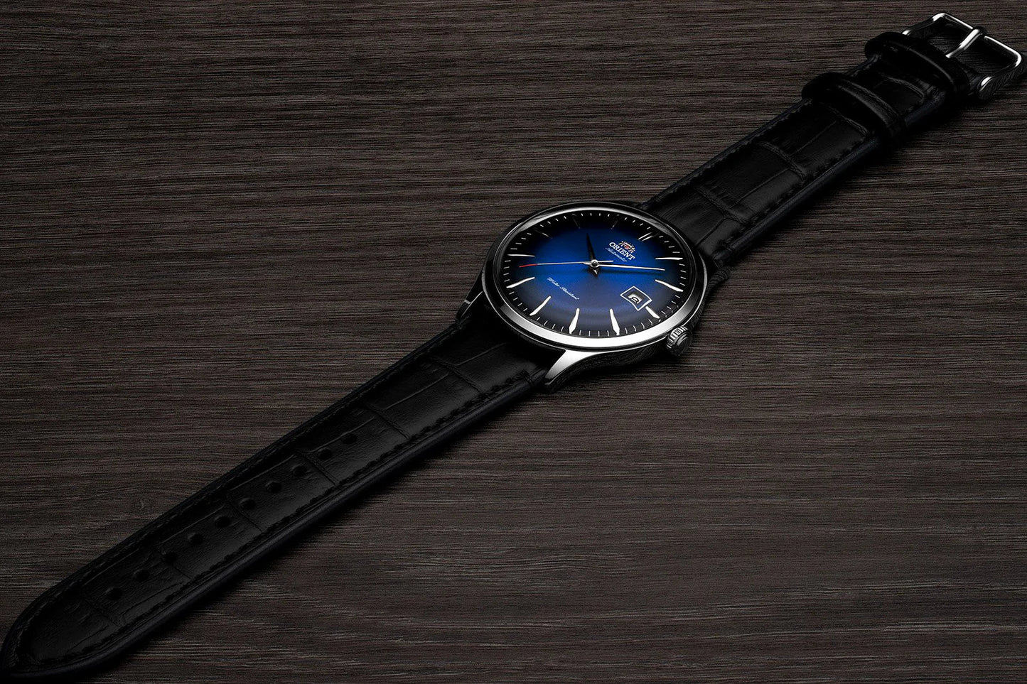 Orient Bambino de caballero pulsera de cuero – TAC08004D