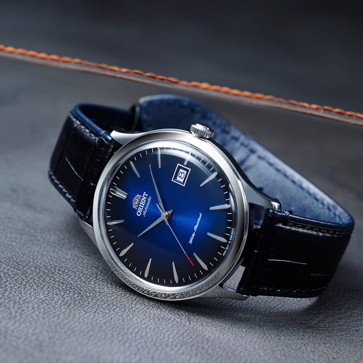 Orient Bambino de caballero pulsera de cuero – TAC08004D