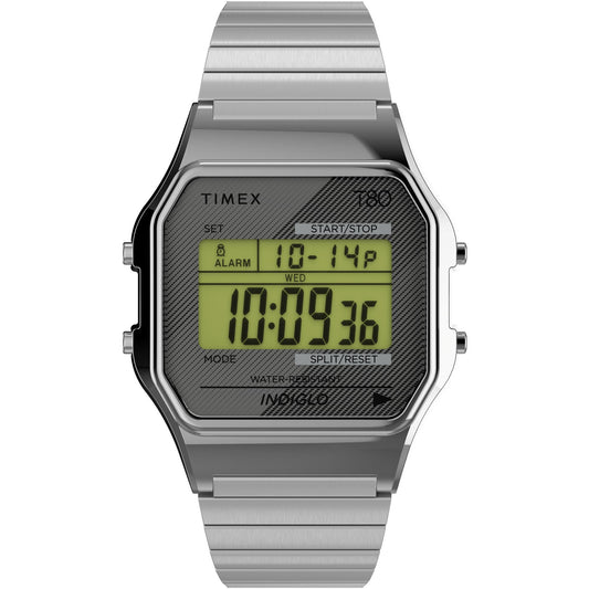 Timex T80 unisex correa de metal 34 mm – TW2R79100