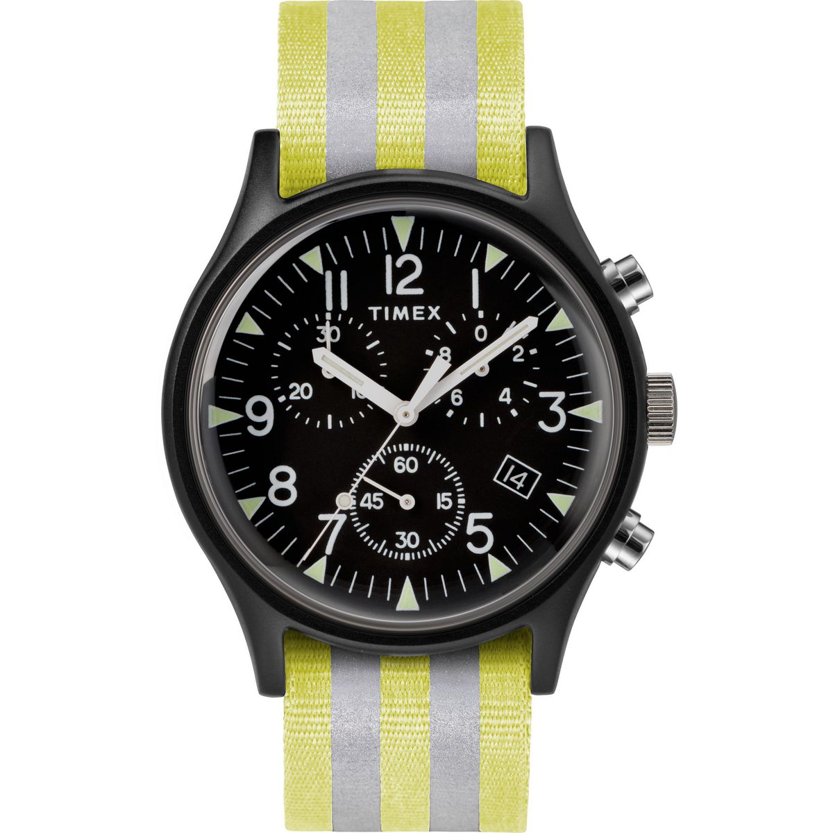 Timex MK1 Aluminum de caballero pulsera de tela 40 mm – TW2R81400