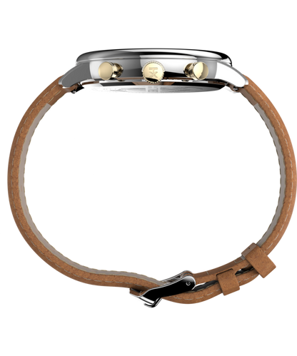 TW2U39000 Reloj Timex Chicago Cronógrafo de hombre correa de piel