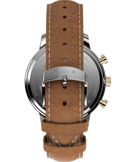 Timex Chicago Cronógrafo de hombre correa de piel – TW2U39000