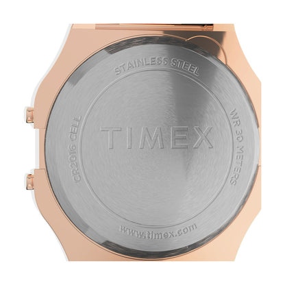 Timex T80 Unisex pulsera de metal 34mm – TW2U93600