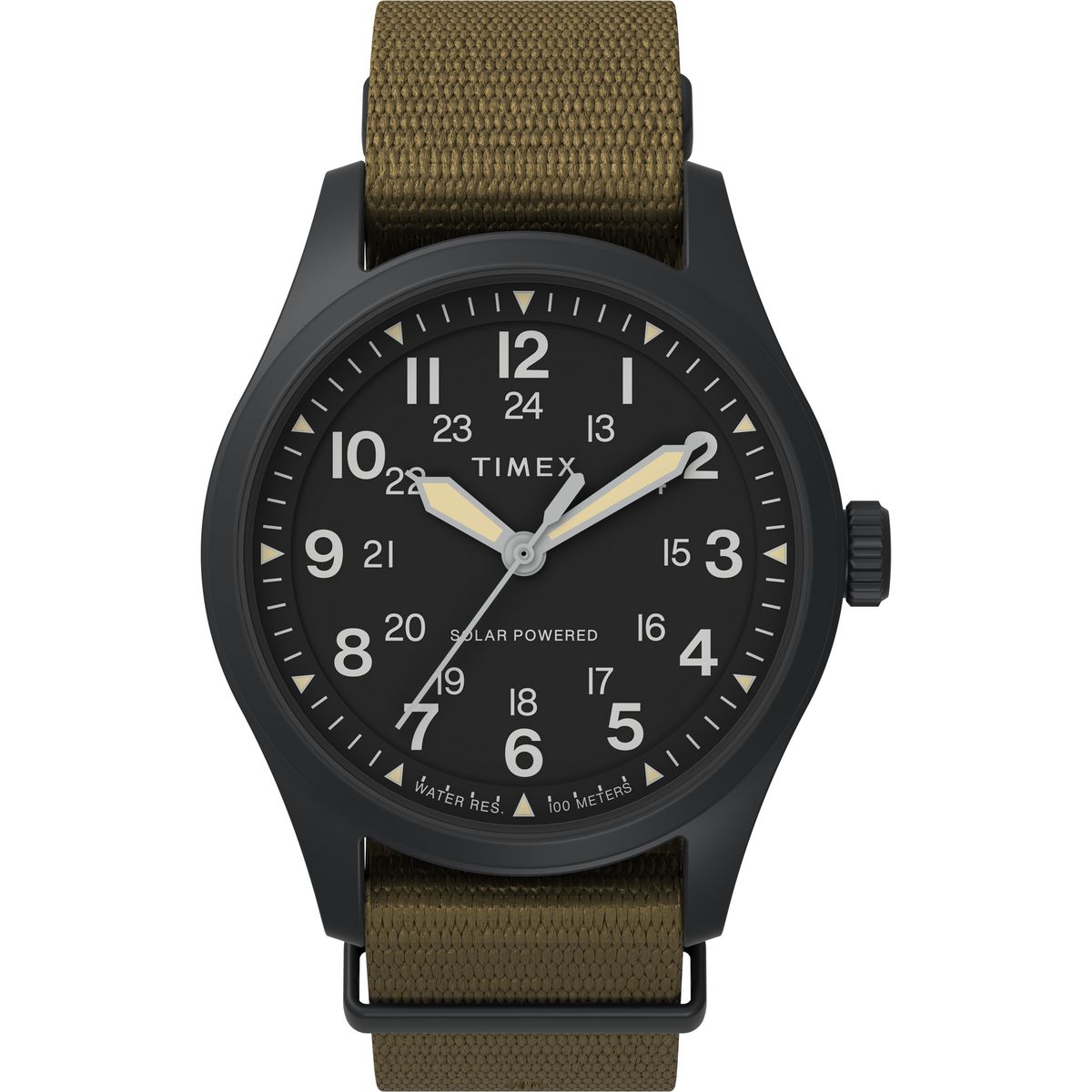 Timex Field Post Solar de hombre correa de metal – TW2V00400