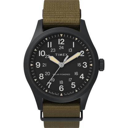 Timex Field Post Solar de hombre correa de metal – TW2V00400