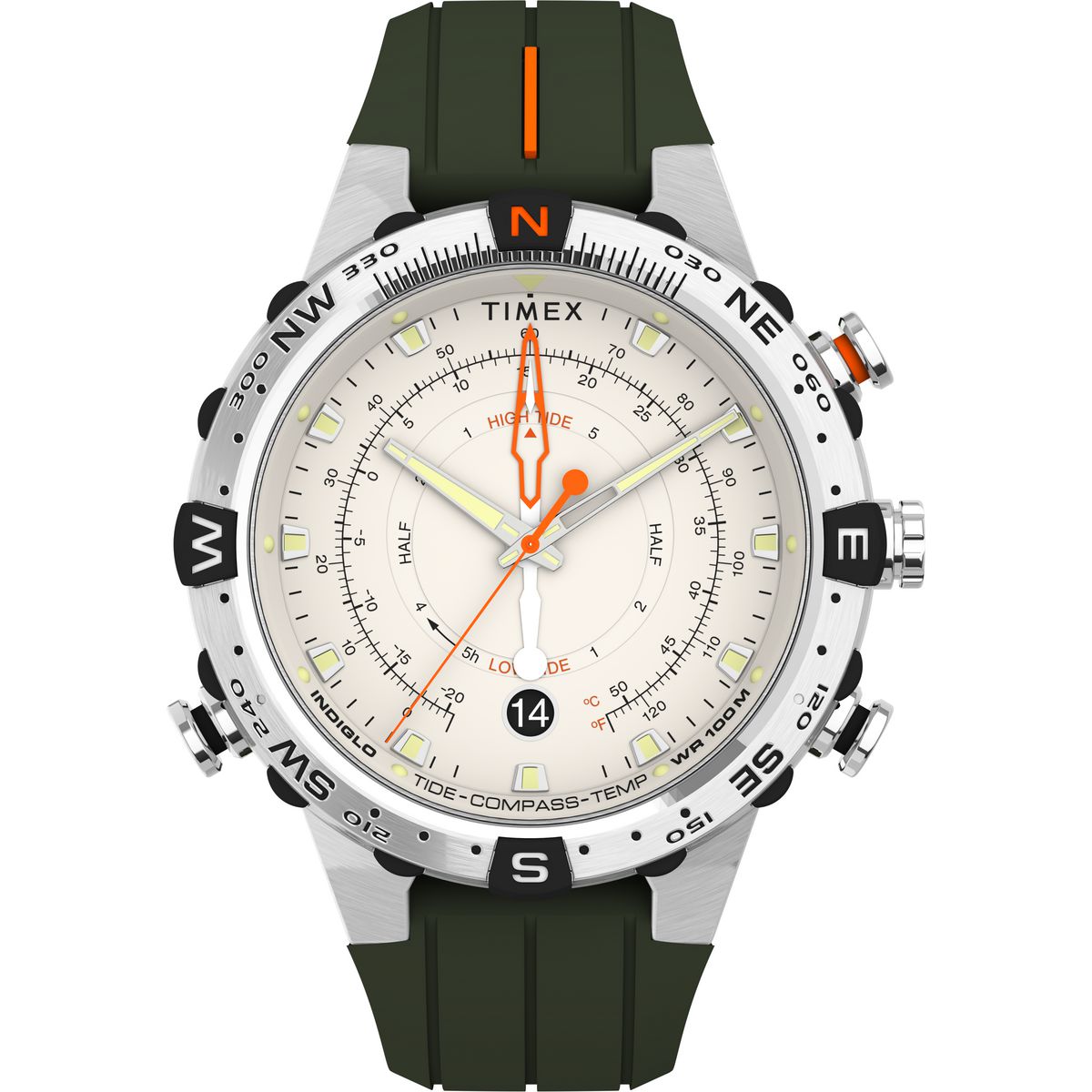 Timex Expedition Marea de hombre correa de resina – TW2V22200