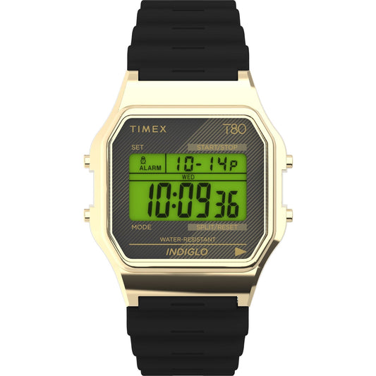 Timex T80 unisex correa de resina 34 mm – TW2V41000
