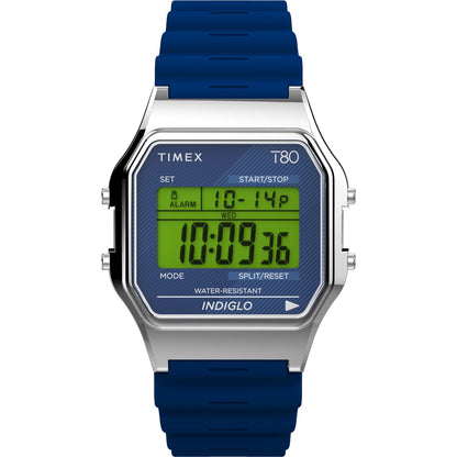 TW2V41200 Reloj Timex T80 unisex correa de resina 34 mm