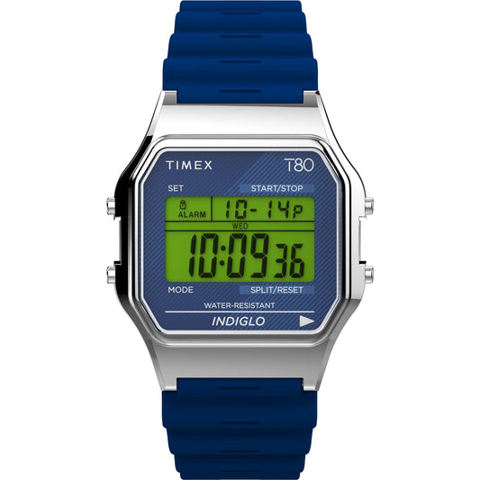 Timex T80 unisex correa de resina 34 mm – TW2V41200