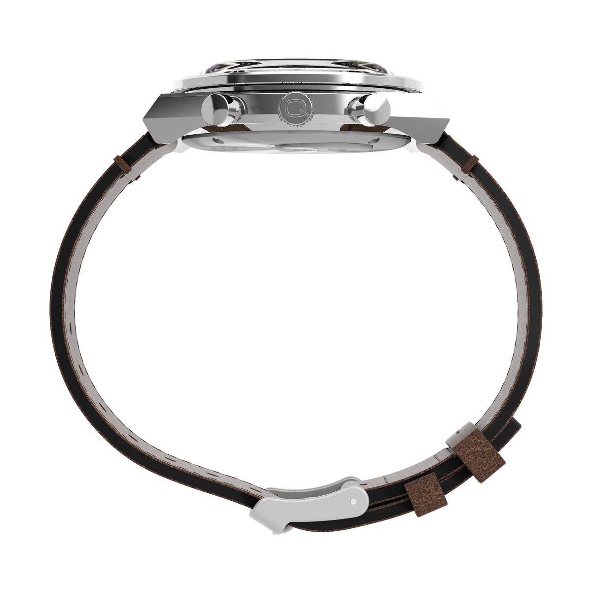 Timex Q Chronograph de hombre correa de cuero – TW2V42800