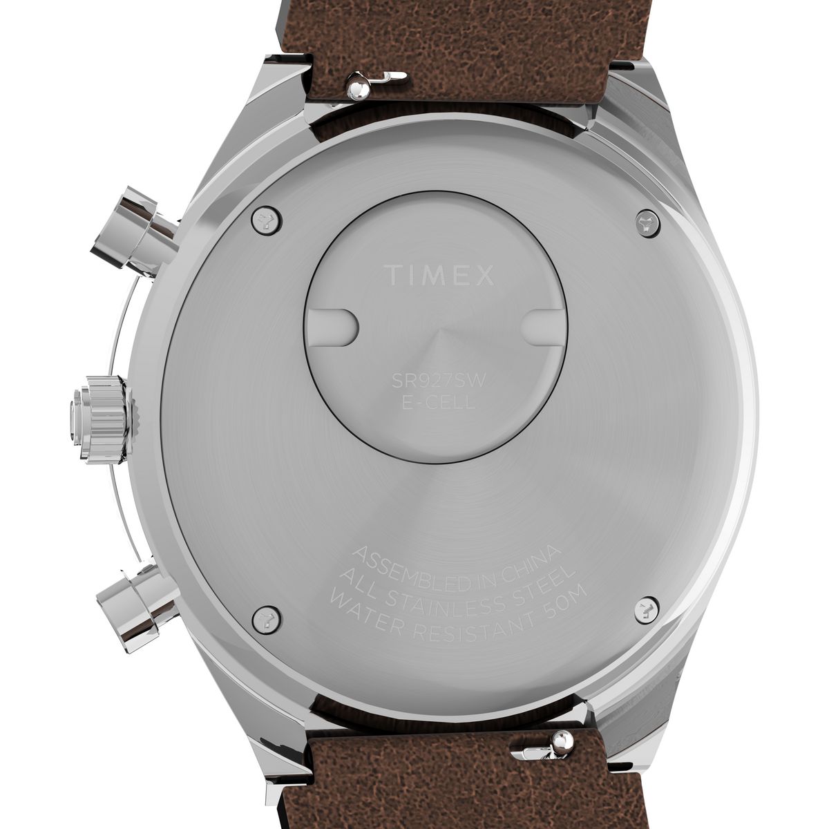 Timex Q Chronograph de hombre correa de cuero – TW2V42800