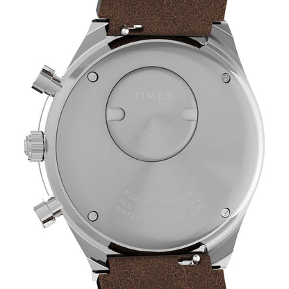 Timex Q Chronograph de hombre correa de cuero – TW2V42800