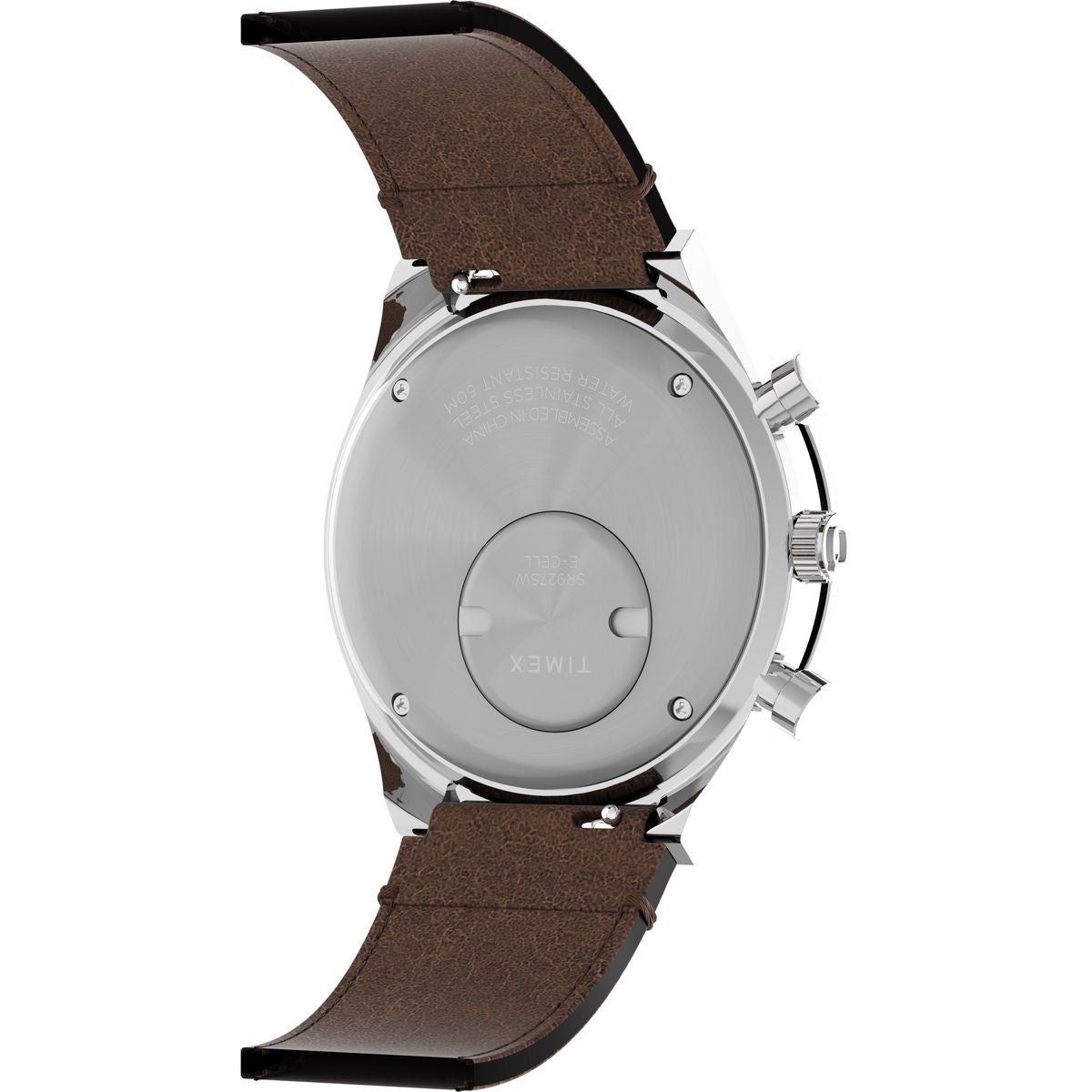Timex Q Chronograph de hombre correa de cuero – TW2V42800