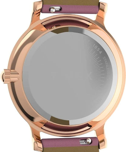 Timex Transcend de mujer correa de cuero 34 mm – TW2V66900