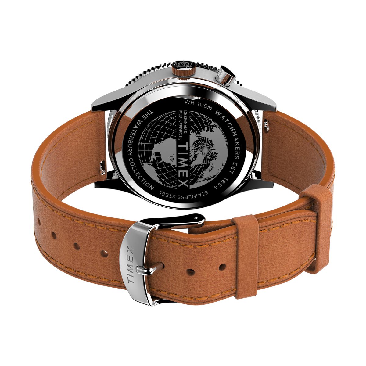 Timex Waterbury Traditional de hombre pulsera de piel 39 mm – TW2V74000