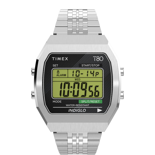 Timex T80 unisex correa de metal 36 mm – TW2V74200