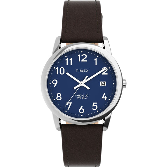 Timex Easy Reader de hombre pulsera de piel 35 mm – TW2V75200