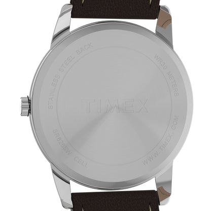 Timex Easy Reader de hombre pulsera de piel 35 mm – TW2V75200