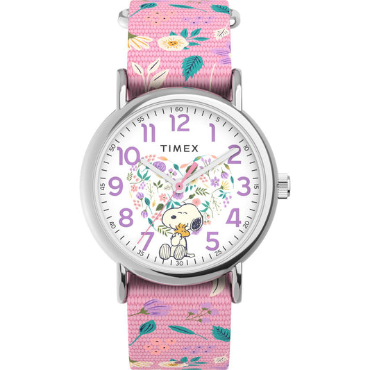 Timex Weekender para Mujer Snoopy Peanuts 38 mm – TW2V77800
