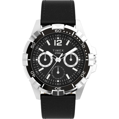 Timex Premium Showcase de hombre pulsera de cuero 45 mm – TW2V79100