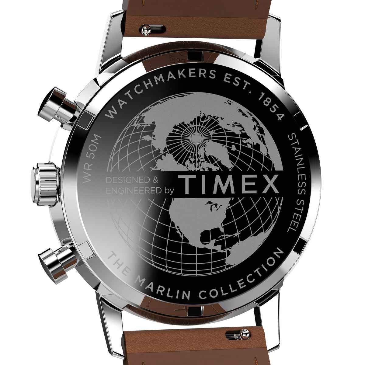 Timex Marlin Cronógrafo de hombre correa de cuero – TW2W10100