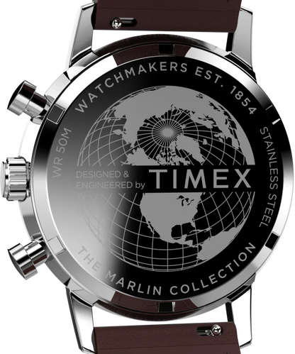 Timex Marlin de hombre pulsera de cuero – TW2W10200